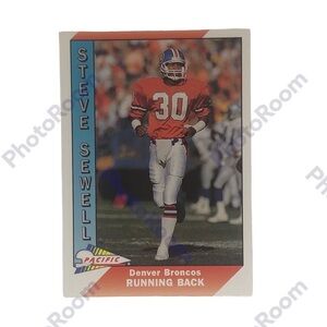 🟢 1991 Pacific #125 Steve Sewell NFL Football Trading Card